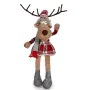 Decorative Figure Deer White Brown Red Grey 17 x 15 x 60 cm (4 Units) by Krist+, Christmas - Ref: S3627087, Price: 55,24 €, D...