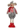 Figurine Décorative Souris Rouge Gris 27 x 18 x 74 cm (2 Unités) de Krist+, Noël - Réf : S3627090, Prix : 55,39 €, Remise : %