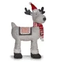 Statua Decorativa Renna di Natale Rosso Grigio 22 x 47 x 45 cm (4 Unità) di Krist+, Natale - Rif: S3627096, Prezzo: 86,48 €, ...