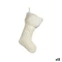 Christmas bauble Christmas Stocking White 28 x 4 x 46 cm (12 Units) by Krist+, Christmas - Ref: S3627109, Price: 71,74 €, Dis...