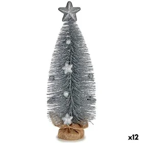 Árvore de Natal Prateado 13 x 41 x 13 cm (12 Unidades) de Krist+, Natal - Ref: S3627110, Preço: 80,91 €, Desconto: %