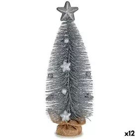 Árbol de Navidad Plateado 13 x 41 x 13 cm (12 Unidades) de Krist+, Navidad - Ref: S3627110, Precio: 80,91 €, Descuento: %