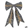 Lasso Christmas bauble Zebra White Black 40 x 4 x 45 cm (4 Units) by Krist+, Christmas - Ref: S3627123, Price: 65,06 €, Disco...