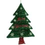 Weihnachtsschmuck Halsband Weihnachtsbaum Lametta LED Leicht Rot grün Polypropylen PET 44 x 58,8 x 7 cm (12 Stück) von Krist+...