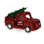 Decorative Figure Van Tinsel Red Green polypropylene PET 15 x 18 x 27 cm (8 Units) by Krist+, Christmas - Ref: S3627194, Pric...