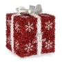 Gift Box White Red Silver polypropylene PET 20 x 23 x 20 cm (6 Units) by Krist+, Christmas - Ref: S3627208, Price: 33,48 €, D...