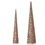 Set of Figures Cones Sequins Bronze Golden (4 Units) by Krist+, Christmas - Ref: S3627292, Price: 46,90 €, Discount: %