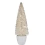 Figurine Décorative Sapin de Noël Blanc Plastique 10 x 33 x 10 cm (6 Unités) de Krist+, Noël - Réf : S3627305, Prix : 33,48 €...