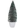 Figurine Décorative Sapin de Noël Bleu Doré Plastique 10 x 33 x 10 cm (6 Unités) de Krist+, Noël - Réf : S3627307, Prix : 33,...