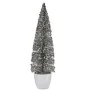 Decorative Figure Christmas Tree Silver Plastic 10 x 38 x 10 cm (6 Units) by Krist+, Christmas - Ref: S3627309, Price: 40,28 ...