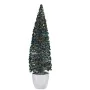 Figurine Décorative Sapin de Noël Bleu Doré Plastique 10 x 38 x 10 cm (6 Unités) de Krist+, Noël - Réf : S3627314, Prix : 40,...