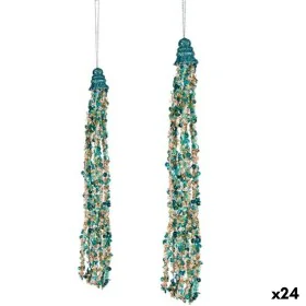 Decorazione Natalizia Ciondolo Corone Azzurro (24 Unità) di Krist+, Natale - Rif: S3627320, Prezzo: 51,57 €, Sconto: %