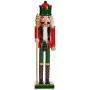 Figura Decorativa Quebra-Nozes Vermelho Verde Plástico 13,2 x 59,5 x 11,5 cm (4 Unidades) de Krist+, Natal - Ref: S3627321, P...