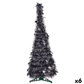 Weihnachtsbaum Anthrazit Lametta 38 x 38 x 105 cm (6 Stück) von Krist+, Weihnachten - Ref: S3627345, Preis: 97,60 €, Rabatt: %