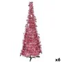 Sapin de Noël Rose guirlande 38 x 38 x 150 cm (6 Unités) de Krist+, Noël - Réf : S3627348, Prix : 97,60 €, Remise : %