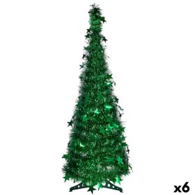 Christmas Tree Green Tinsel 38 x 38 x 150 cm (6 Units) by Krist+, Christmas - Ref: S3627349, Price: 97,60 €, Discount: %