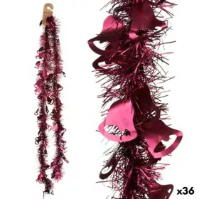 Ghirlanda di Natale Tinsel Cappe Fucsia Plastica 12 x 12 x 200 cm (36 Unità) di Krist+, Natale - Rif: S3627361, Prezzo: 54,30...