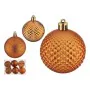 Conjunto de bolas de Natal 6 cm Laranja PVC (12 Unidades) de Krist+, Natal - Ref: S3627402, Preço: 12,28 €, Desconto: %