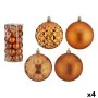 Weihnachtskugeln-Set 8 cm Orange PVC (4 Stück) von Krist+, Weihnachten - Ref: S3627413, Preis: 46,90 €, Rabatt: %