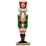 Decorative Figure Nutcracker White Black Red Green Wood 10 x 60 x 19 cm (6 Units) by Krist+, Christmas - Ref: S3627443, Price...