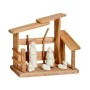 Crèche de Noël Blanc Naturel Bois Céramique 10 x 21 x 25 cm (2 Unités) de Krist+, Noël - Réf : S3627452, Prix : 30,90 €, Remi...