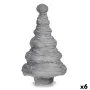 Árbol de Navidad Terciopelo Gris 22 x 37,5 x 22 cm (6 Unidades) de Krist+, Navidad - Ref: S3627502, Precio: 64,94 €, Descuent...