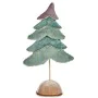 Christmas Tree Velvet Turquoise 16 x 55 x 29 cm (4 Units) by Krist+, Christmas - Ref: S3627527, Price: 65,65 €, Discount: %