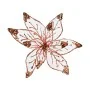 Decorative Flower Golden Pink Plastic 25 x 25 x 7 cm (12 Units) by Krist+, Christmas - Ref: S3627528, Price: 50,72 €, Discoun...