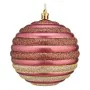 Lot de boules de Noël Cercles Rose Plastique 10 x 11 x 10 cm (6 Unités) de Krist+, Noël - Réf : S3627572, Prix : 46,63 €, Rem...