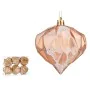 Conjunto de bolas de Natal Diamante Cobre Plástico Ø 8 cm (12 Unidades) de Krist+, Natal - Ref: S3627580, Preço: 51,65 €, Des...