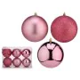 Weihnachtskugeln-Set Rosa PVC Ø 12 cm (6 Stück) von Krist+, Weihnachten - Ref: S3627595, Preis: 46,63 €, Rabatt: %