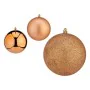 Lot de boules de Noël Cuivre Plastique 12 x 13 x 12 cm (6 Unités) de Krist+, Noël - Réf : S3627599, Prix : 46,63 €, Remise : %