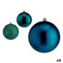 Set of Christmas balls Blue Plastic 10 x 11 x 10 cm (12 Units) by Krist+, Christmas - Ref: S3627605, Price: 46,19 €, Discount: %