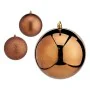 Set of Christmas balls Brown Plastic 12 x 13 x 12 cm (6 Units) by Krist+, Christmas - Ref: S3627610, Price: 46,63 €, Discount: %