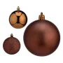 Set of Christmas balls Brown Plastic 7 x 8 x 7 cm (12 Units) by Krist+, Christmas - Ref: S3627612, Price: 24,55 €, Discount: %