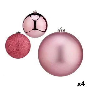 Set of Christmas balls Pink 15 x 16 x 15 cm (4 Units) by Krist+, Christmas - Ref: S3627613, Price: 55,97 €, Discount: %