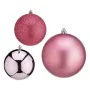 Set of Christmas balls Pink Plastic 10 x 11 x 10 cm (12 Units) by Krist+, Christmas - Ref: S3627615, Price: 58,23 €, Discount: %