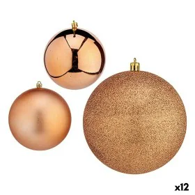 Conjunto de bolas de Natal Cobre Plástico 10 x 10 x 60 cm (12 Unidades) de Krist+, Natal - Ref: S3627625, Preço: 58,23 €, Des...