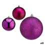 Set of Christmas balls Purple Plastic 10 x 13 x 10 cm (12 Units) by Krist+, Christmas - Ref: S3627645, Price: 58,23 €, Discou...