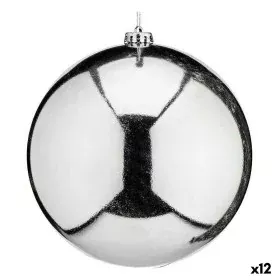 Boule de Noël Argenté Plastique 20 x 21 x 20 cm (12 Unités) de Krist+, Noël - Réf : S3627655, Prix : 60,66 €, Remise : %