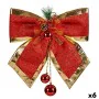 Lasso Christmas bauble Red Golden 33 x 9 x 33 cm (6 Units) by Krist+, Christmas - Ref: S3627683, Price: 33,48 €, Discount: %