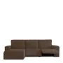 Capa para chaise longue de braço curto esquerdo Eysa JAZ Castanho 120 x 120 x 360 cm de Eysa, Sofás - Ref: D1607238, Preço: 1...