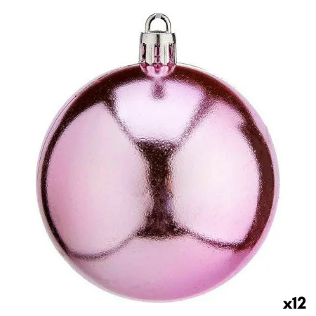 Weihnachtskugeln-Set Rosa Kunststoff Ø 7 cm (12 Stück) von Krist+, Weihnachten - Ref: S3627711, Preis: 46,69 €, Rabatt: %