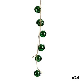 Adorno Navideño Cascabel Verde Plástico 58 x 3 x 3 cm (24 Unidades) de Krist+, Navidad - Ref: S3627730, Precio: 38,72 €, Desc...