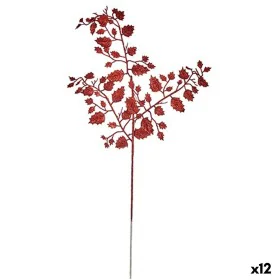 Branch Glitter Red Metal Plastic 41 x 75 x 2,5 cm (12 Units) by Krist+, Christmas - Ref: S3627788, Price: 19,98 €, Discount: %