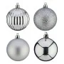 Conjunto de bolas de Natal Prateado Plástico 6 x 7 x 6 cm (6 Unidades) de Krist+, Natal - Ref: S3627803, Preço: 64,94 €, Desc...