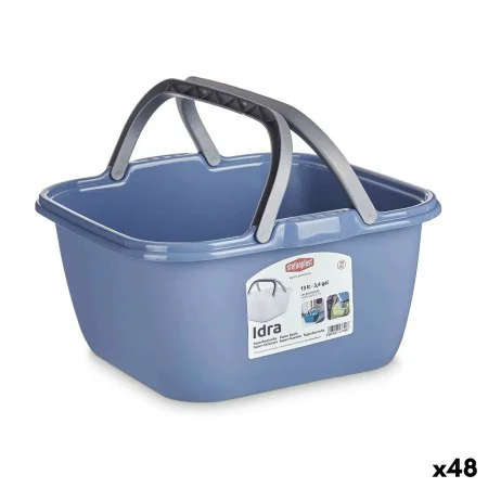 Panier Multi-usages Stefanplast Plastique 13 L 36 x 18 x 34,5 cm Avec des poignées (48 Unités) de Stefanplast, Corbeilles à l...