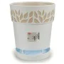 Vaso Autoirrigável Stefanplast Cloe Branco Plástico 25 x 25 x 25 cm (6 Unidades) de Stefanplast, Vasos para flores - Ref: S36...