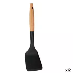 Kitchen Spatula Wood 10 x 34 x 3,5 cm (12 Units) by Kinvara, Spatulas - Ref: S3627875, Price: 19,98 €, Discount: %