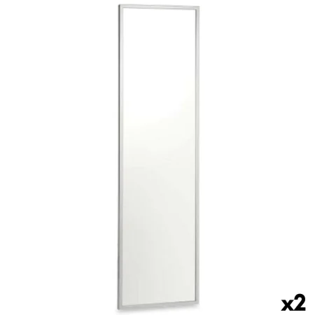 Wall mirror Silver MDF Wood 40 x 142,5 x 3 cm (2 Units) by Gift Decor, Wall-Mounted Mirrors - Ref: S3627894, Price: 95,84 €, ...